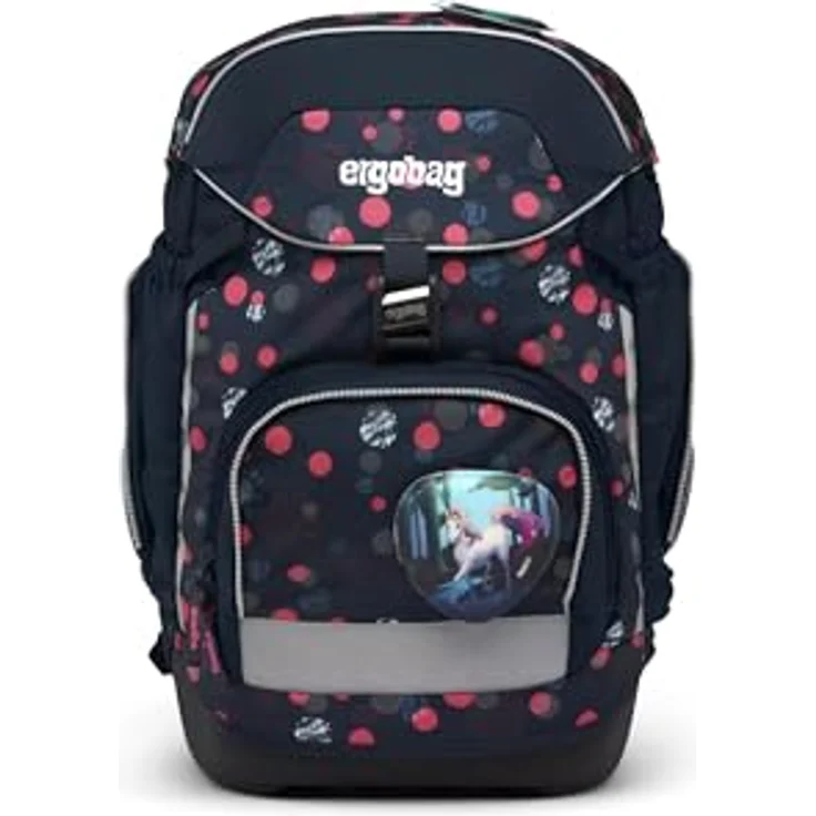 ergobag Schulrucksack, Mitwachsendes Your-Size-Rückensystem, blau – Bild 3