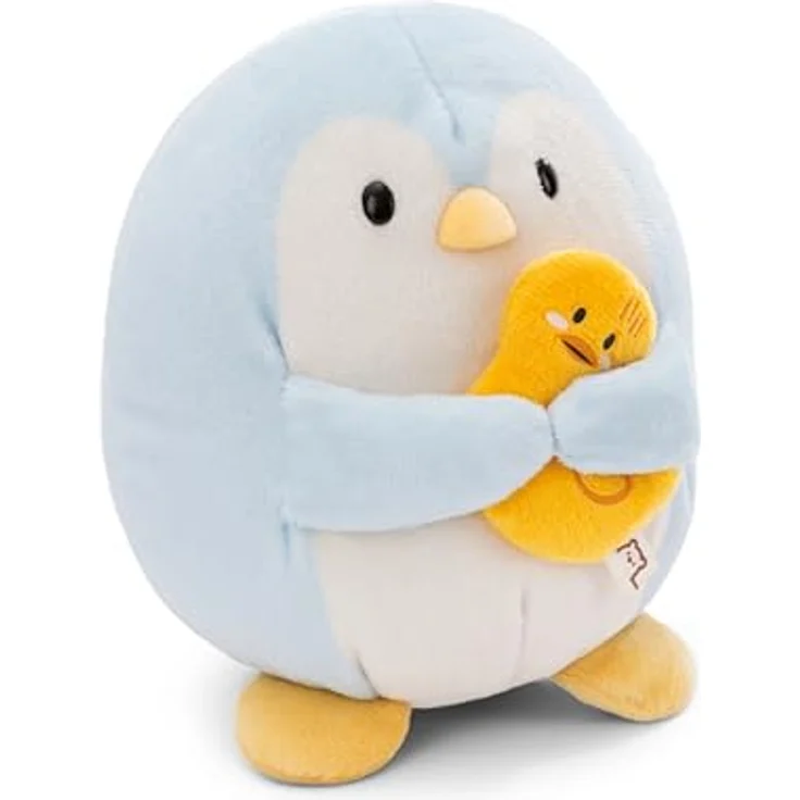 NICI MYMOCHI Pinguin Kuscheltier Waddle 27 cm mit Ente, Eisblau, Flauschiges Stofftier zum Kuscheln, Liebevoll gestaltet – Bild 1