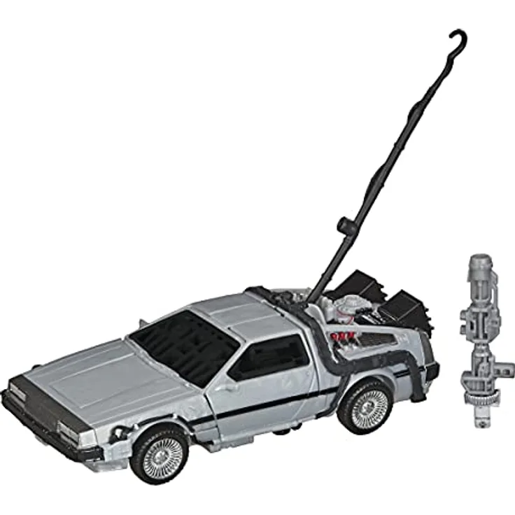 Transformers Gigawatt, Zurück in die Zukunft 35er Edition, Sammelfigur mit Film-inspiriertem Design und Zeitmaschinen-Modus, ab 8 Jahren