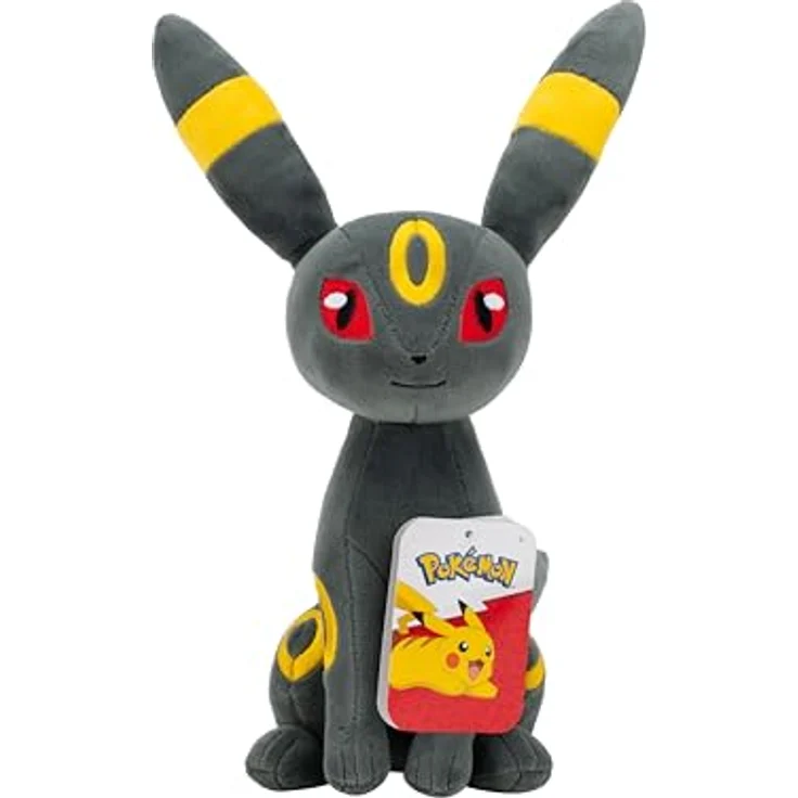 Pokémon PKW4264 Nachtara Plüschfigur, 20 cm, offizielles Plüsch aus superweichem Material – Bild 2