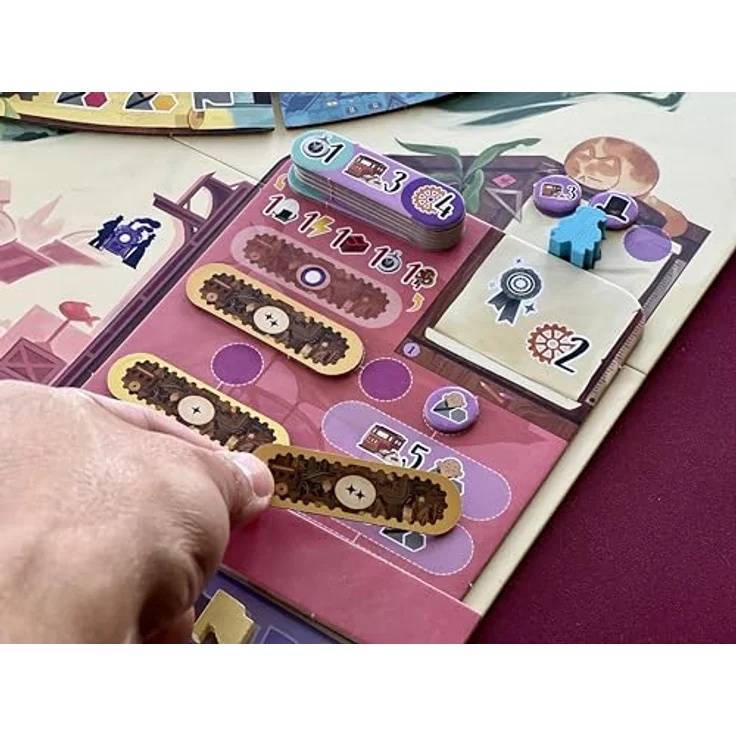 Devir Daitoshi, Strategie-Brettspiel für 2-4 Spieler, Englisch – Bild 8