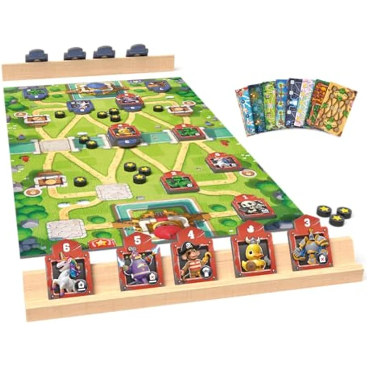 Repos Production Toy Battle, Familienspiel für 2 Spieler, ab 8 Jahren, 15 Minuten Spielzeit, 8 verschiedene Schlachtfelder, Deutsch – Bild 4