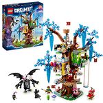LEGO 71461 DREAMZzz Fantastisches Baumhaus Set, baue 2 Verschiedene Versionen, mit Mrs. Castillo, Izzie, Mateo und dem Nachtjäger als Minifiguren, fantasievolles Spielzeug basierend auf der TV-Show