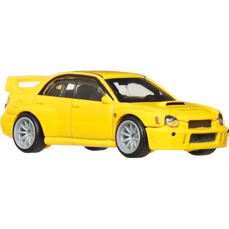 Mattel® Hot Wheels Premium Car Culture Subaru Impreza WRX, Die-Cast Auto im Maßstab 1:64 mit Real Riders-Reifen, ab 3 Jahre – Bild 3