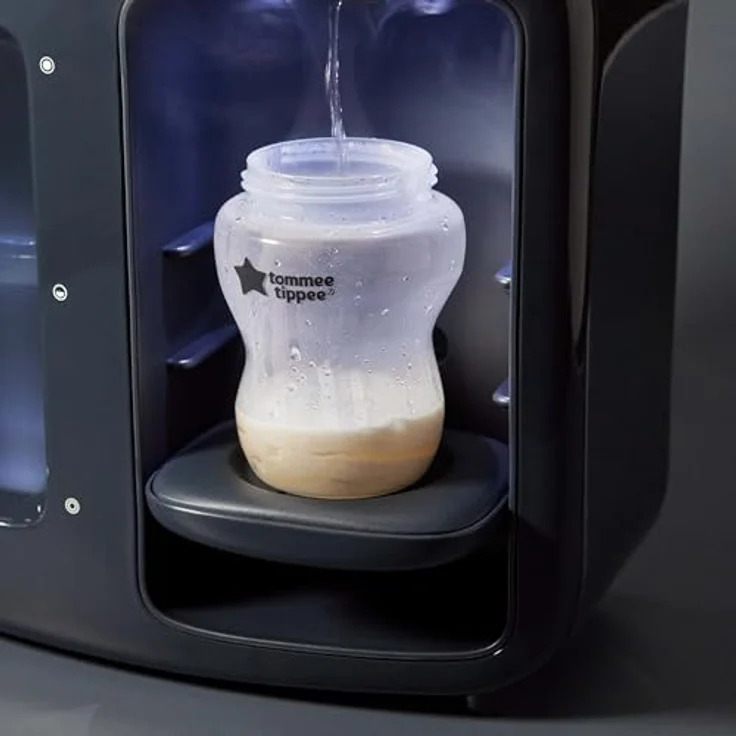 Tommee Tippee Perfect Prep Day & Night, Flaschenzubereiter mit digitalem Display und verstellbarer Lautstärke, schwarz – Bild 7