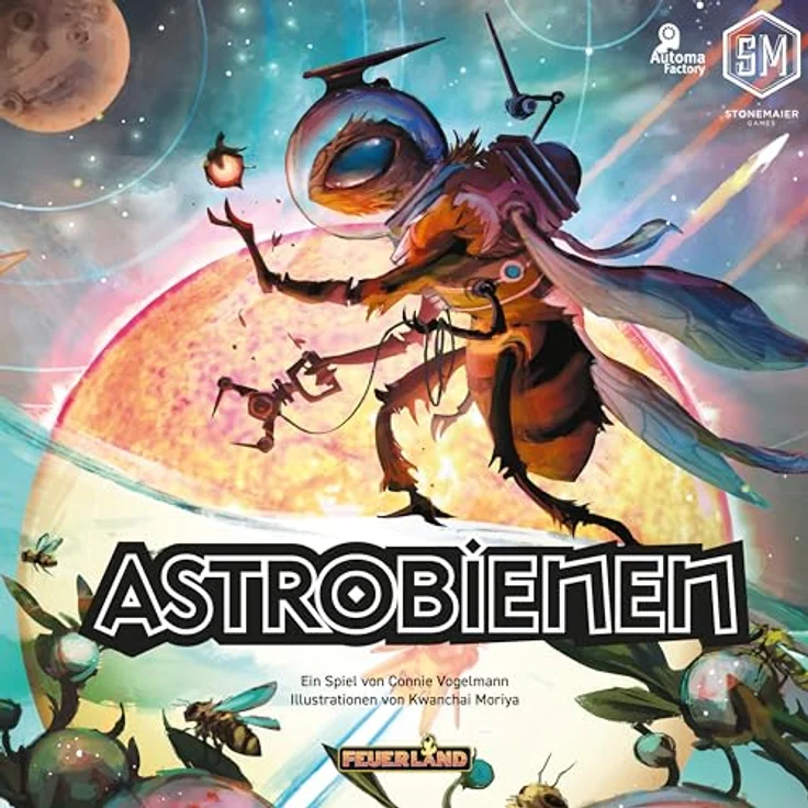 Feuerland Spiele Astrobienen, Brettspiel mit 20 einzigartigen Fraktionen, auf Deutsch, für 1-5 Spieler, 60-90 Minuten Spieldauer – Bild 2