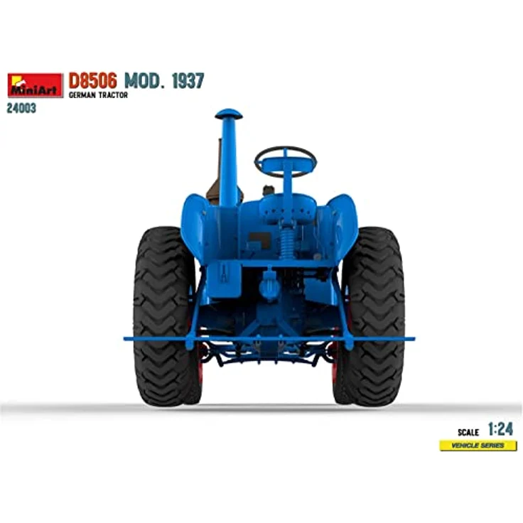Mini art D8506 Ackerschlepper Modell 1937, Standmodell im Maßstab 1:24 mit detailreichen Gravierungen und Photoätzteilen – Bild 10