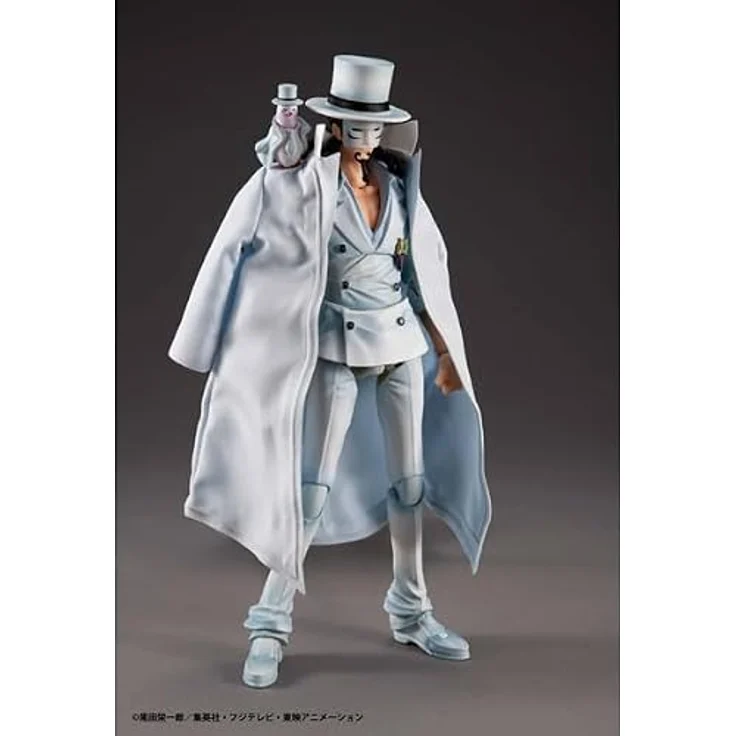 Megahouse One Piece Variable Action Heroes Actionfigur Rob Lucci Ver. 1.5, 18 cm, bewegliche PVC-Figur mit detailreicher Nachbildung – Bild 5