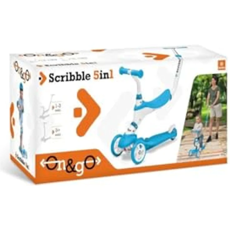 Mondo Scooter Scribble blau, Happy People, Scooter – Bild 3
