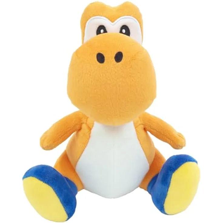 Together Plus Nintendo Yoshi Orange 20 cm Plüschtier Super Mario - All Star Collection AC48, Hochwertige Materialien, Offizielle Lizenz, Ideal als Geschenk