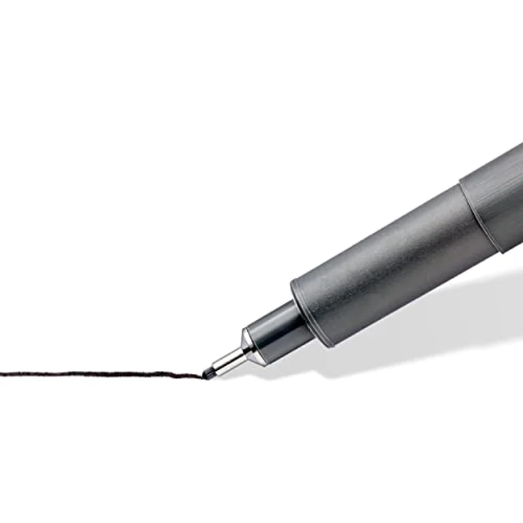 Staedtler Fineliner, pigmentierte Tinte, schwarz, dokumentenecht und radierbar, optimal für Zeichnungen und Skizzen – Bild 3