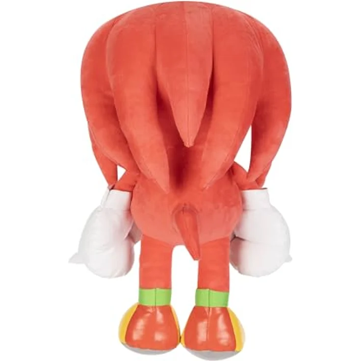 Sonic The Hedgehog Jumbo Plüsch Knuckles Figur, 50cm großes Kuscheltier – Bild 3