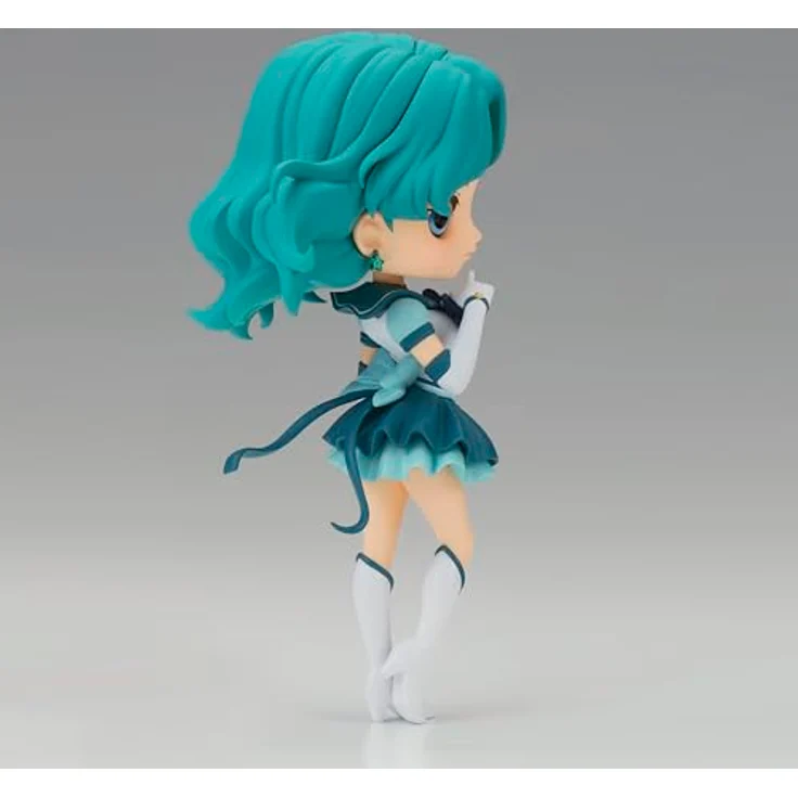 Banpresto Figur Q Posket Eternal Sailor Neptune Pretty Guardian Sailor Moon Cosmos The Movie (Ver.B) 14 cm BP88799P Mehrfarbig, PVC Figur mit umweltfreundlicher Verpackung - Banpresto – Bild 3