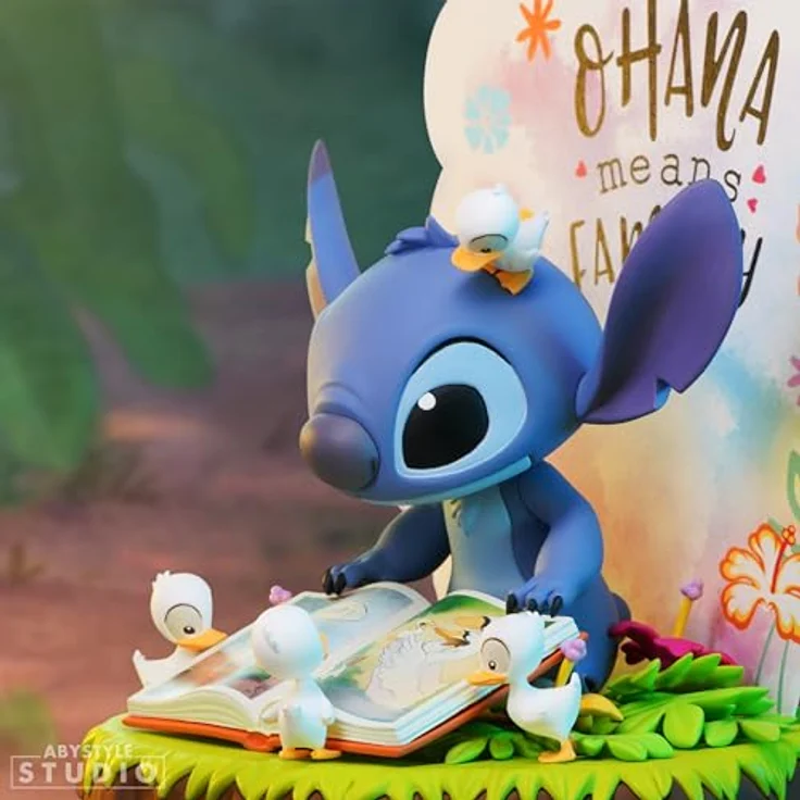 ABYstyle DISNEY Sammelfigur - Figurine Stitch Ohana, detailgetreu und charmant aus dem Disney-Film "Lilo & Stitch" – Bild 4