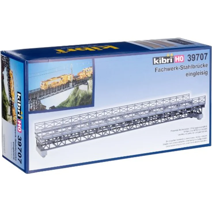 Kibri 39707 - H0 Fachwerk Stahlbrücke eingleisig – Bild 2