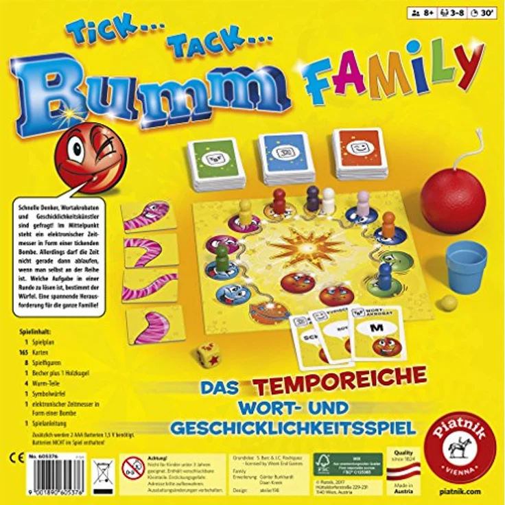 Piatnik - Tick Tack Bumm Family – Bild 3