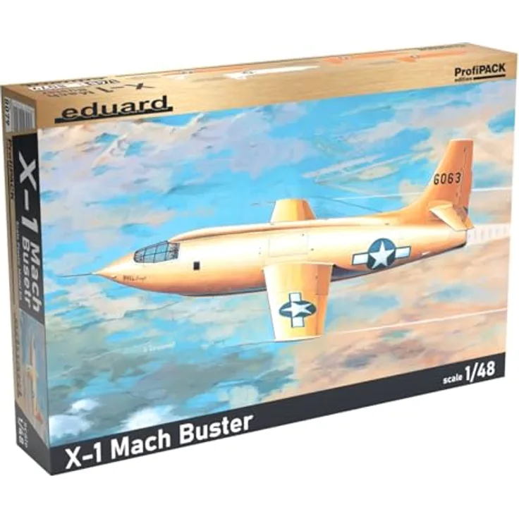 Eduard Plastic Kits 8079, Modellbausatz X-1 "Mach Buster" Profipack, für den Plastikmodellbau in der Luftfahrt