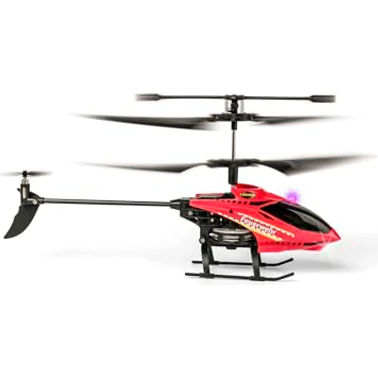 Carson Fire Fighter Tyrann 230 2+Kanal 2,4GHz 100% RTF, RC Heli, LED-Beleuchtung, Rot – Bild 3