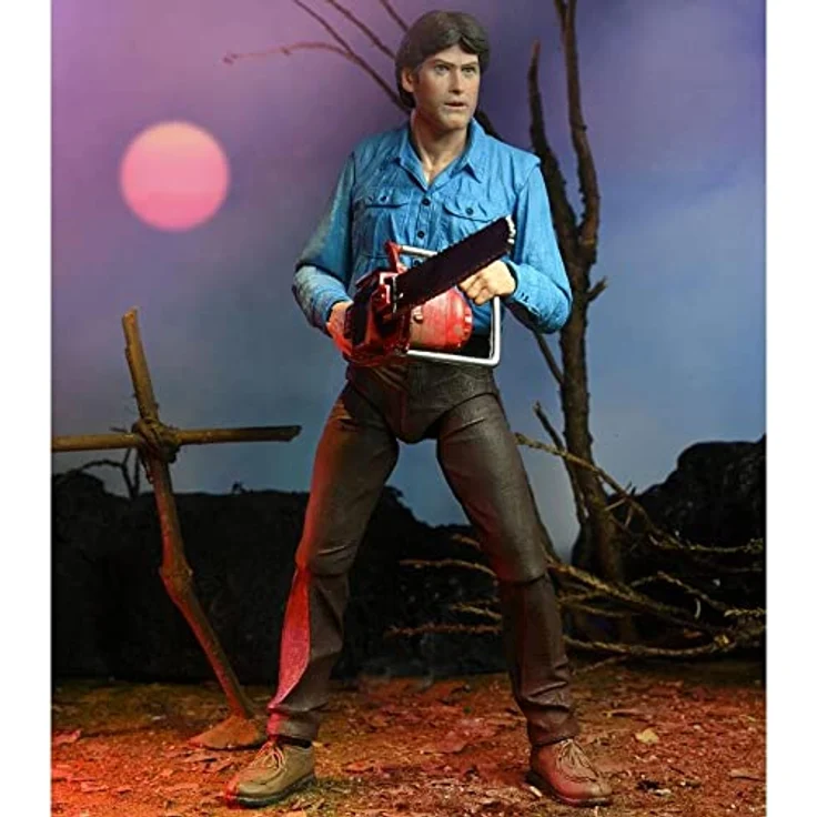 NECA Evil Dead Actionfigur Ultimate Ash 40th Anniversary aus Kunststoff,, Geschenkverpackung. – Bild 5