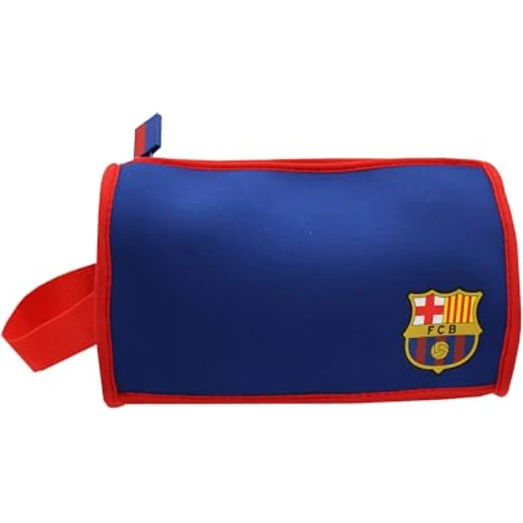 CYPBRANDS FC Barcelona Jumbo Federmäppchen mit dreifacher Hülle und Reißverschluss, bunt – Bild 4
