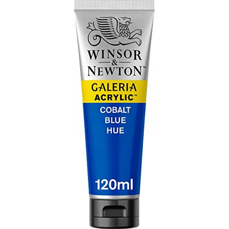 Winsor & Newton Galeria Acrylfarbe, hohe Pigmentierung, lichtecht, buttrige Konsistenz, 120ml Tube, kobaltblau