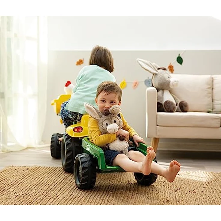 NICI 49034 Kuscheltier Esel Donkeylee 33cm grau schlenkernd-Nachhaltiges Stofftier aus weichem Plüsch, niedliches Plüschtier zum Kuscheln und Spielen, für Kinder & Erwachsene, tolle Geschenkidee – Bild 4