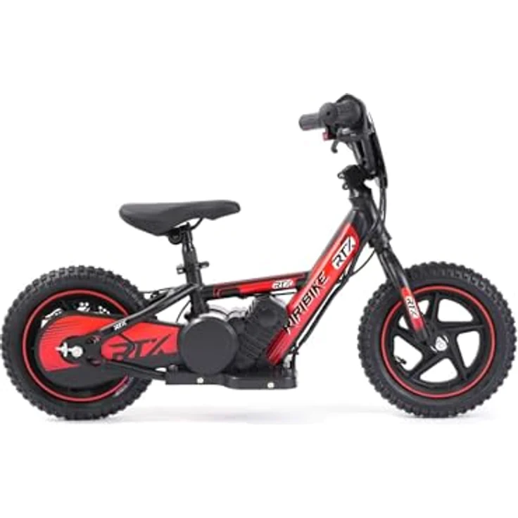 Beneo RIRIBIKE RTX3, Elektro Laufrad für Kinder, 24V 100W, rot, mit Lithium-Batterie, Scheibenbremse, verstellbarem Polyurethan-Sitz, 12 Zoll – Bild 5