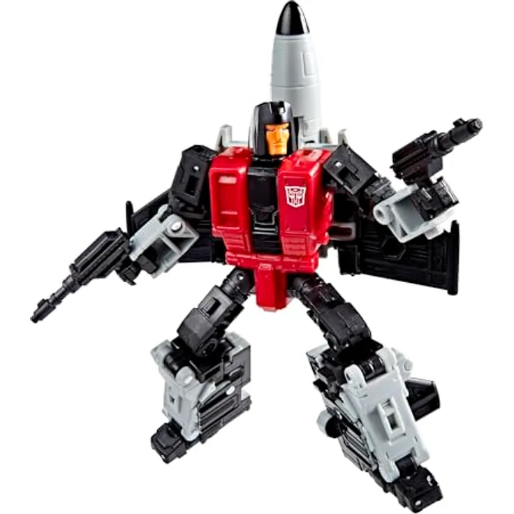 Hasbro Transformers Age of the Primes Skydive, 14 cm Aerialbot Sammelfigur, wandelbar in Jet, 17 Schritte, mit Blaster-Accessoires