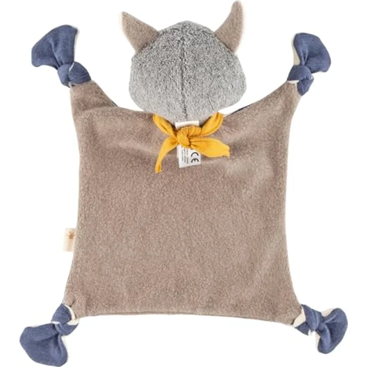 Sigikid Schnuffeltuch Waschbär Classic, Schmusetuch für Babys in klassischen Farben – Bild 2