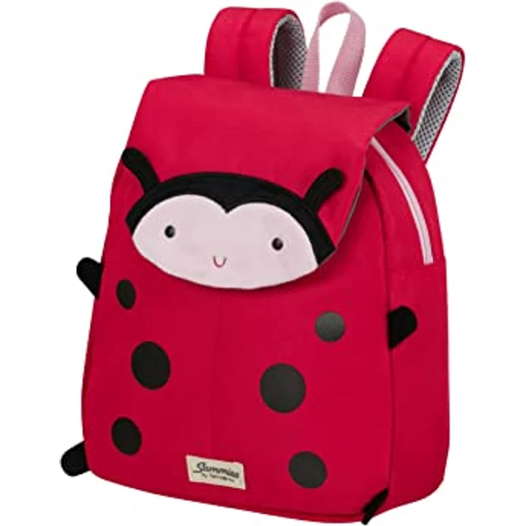 Samsonite Happy Sammies Eco - Kinderrucksack S, 28,5 cm, 7 L, Rot (Ladybug Lally) - Preisvergleich – Bild 1