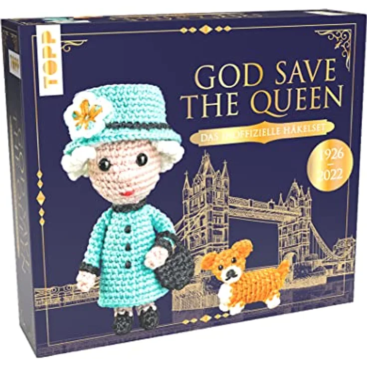 Häkelset God Save the Queen