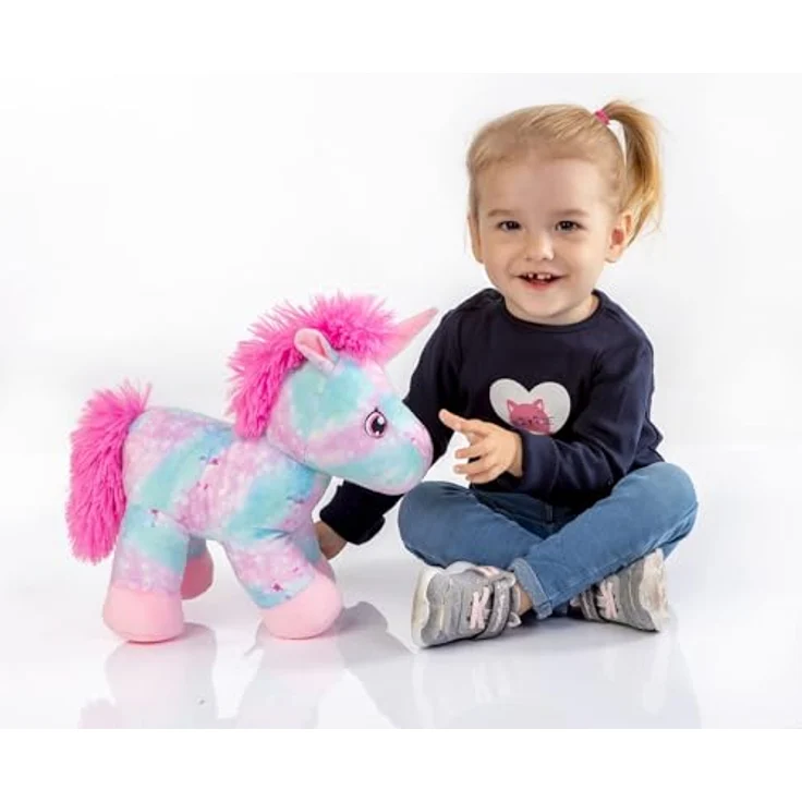 Vedes Amia Plüsch Einhorn Glow in The Dark, 30 cm, leuchtet im Dunkeln – Bild 3