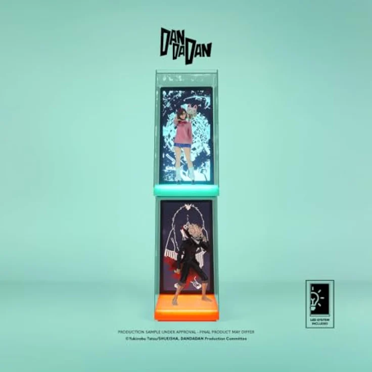 Tsume Dandadan Neon Figur 1/9 Momo, 25 cm Statue mit USB-C Daisy-Chain Ausgang und Stromanschluss – Bild 2