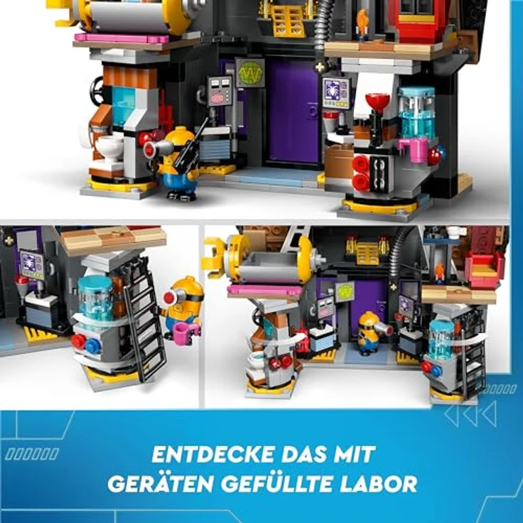 LEGO® Konstruktionsspielsteine Familienvilla von Gru und den Minions (75583), LEGO Despicable Me, (868 St), Made in Europe - Preisvergleich – Bild 4