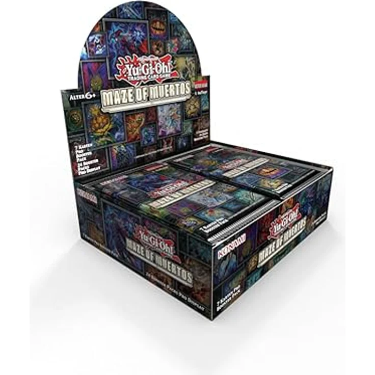 Konami Yu-Gi-Oh! - Maze of Muertos - Display 24 Sammelkarten, 1. Auflage (Deutsch) – Bild 3