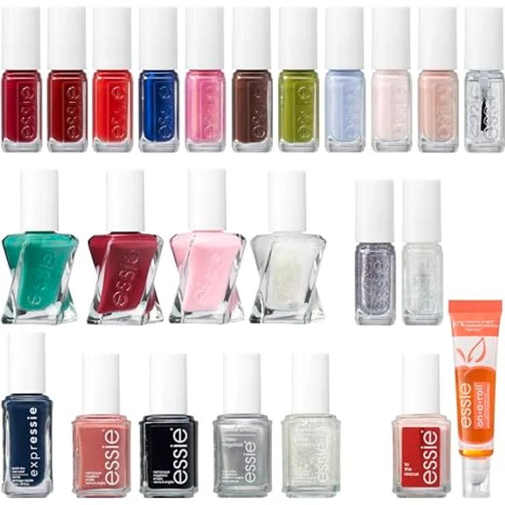 essie Adventskalender Essie Nagellack Adventskalender 2025, 24-tlg. mit Gel, Klassik und Expressie Farben, inkl. Pflegeprodukten und Gewinnspiel – Bild 14