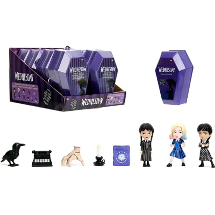 Jada Toys Figur 253252041 lila, 6,3 cm hoch, detaillierte Sammelfiguren aus Druckguss-Metall