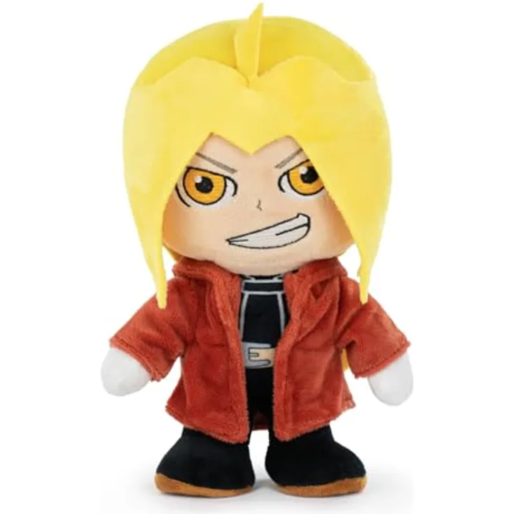 BARRADO Fullmetal Alchemist Kuscheltier Edward, 26 cm, super soft und offizielles Merchandise