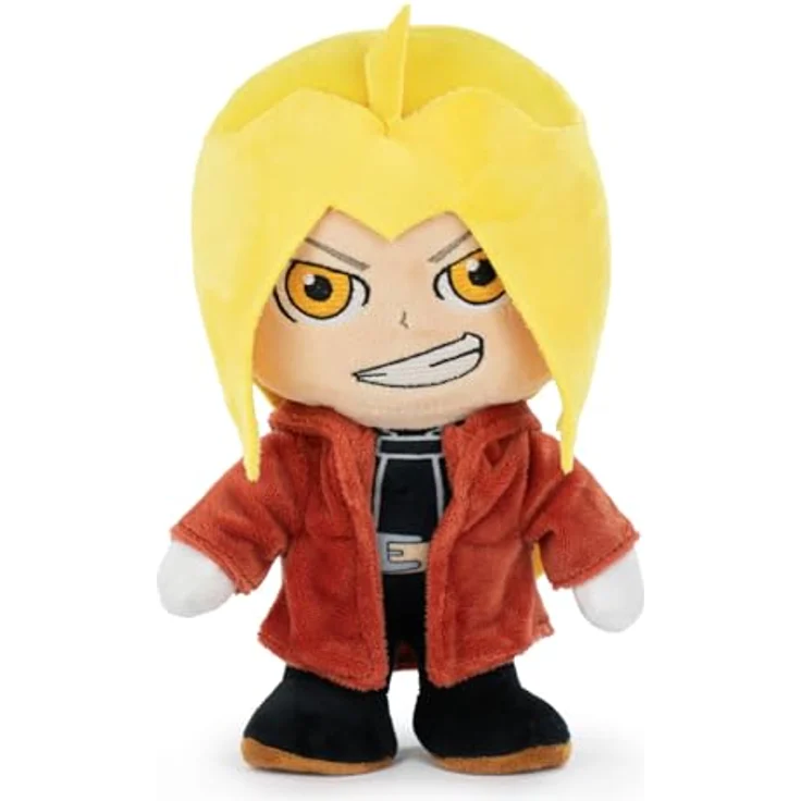 BARRADO Fullmetal Alchemist Kuscheltier Edward, 26 cm, super soft und offizielles Merchandise – Bild 1
