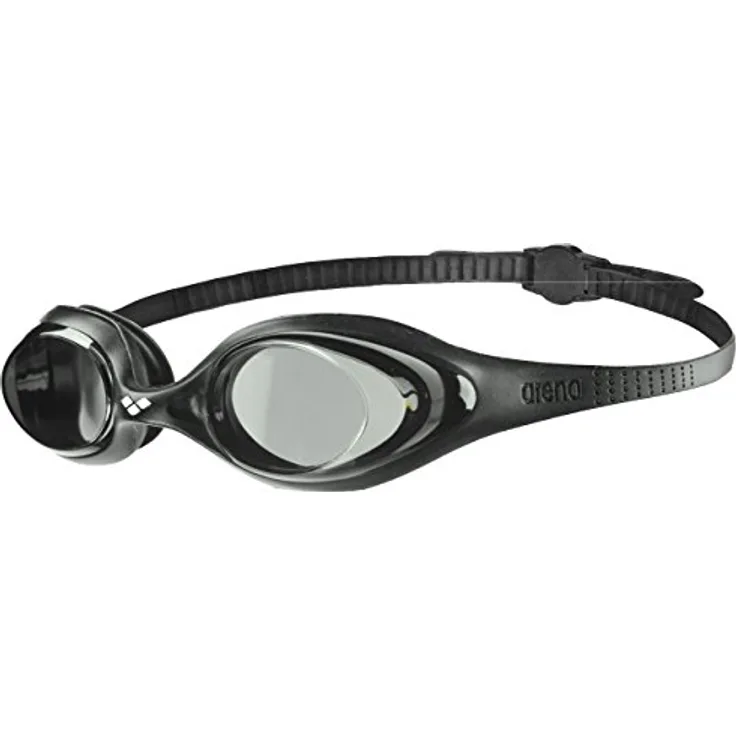arena Spider Anti-Fog Schwimmbrille Unisex für Erwachsene, Schwimmbrille mit UV-Schutz, Selbstjustierender Nasensteg, Hypoallergene Silikon Dichtungen