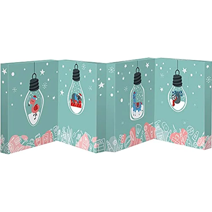 fesh! All for you! Beauty Adventskalender 21900E00, Hochwertiger Makeup Adventskalender mit trendigen Accessoires, niedlichem Design – Bild 4