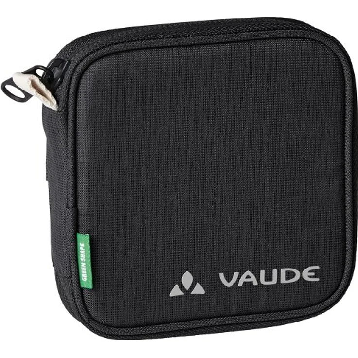 Vaude Wallet M, Geldbörse aus 100% Polyester, 10 cm x 10 cm x 2 cm, schwarz – Bild 1