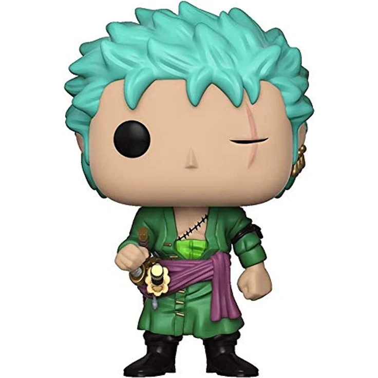Funko Pop! Animation: One Piece Roronoa Zoro - Lorenor Zorro Vinyl-Sammelfigur 9,5 cm - Geschenkidee für Anime Fans - Offizielle Handelswaren – Bild 1