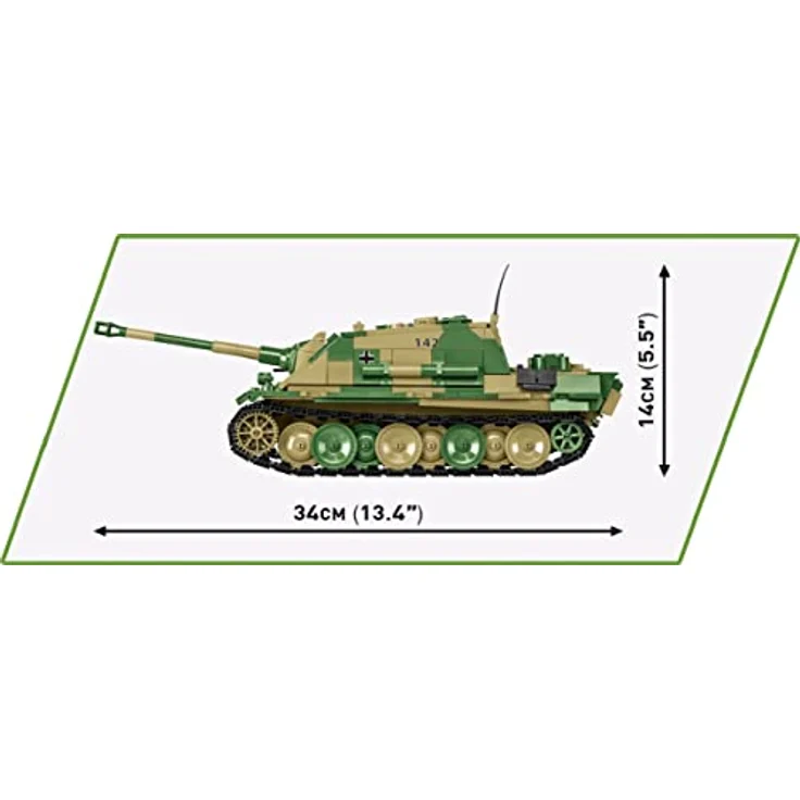 COBI Sd.Kfz.173 Jagdpanther, Kinder – Bild 4