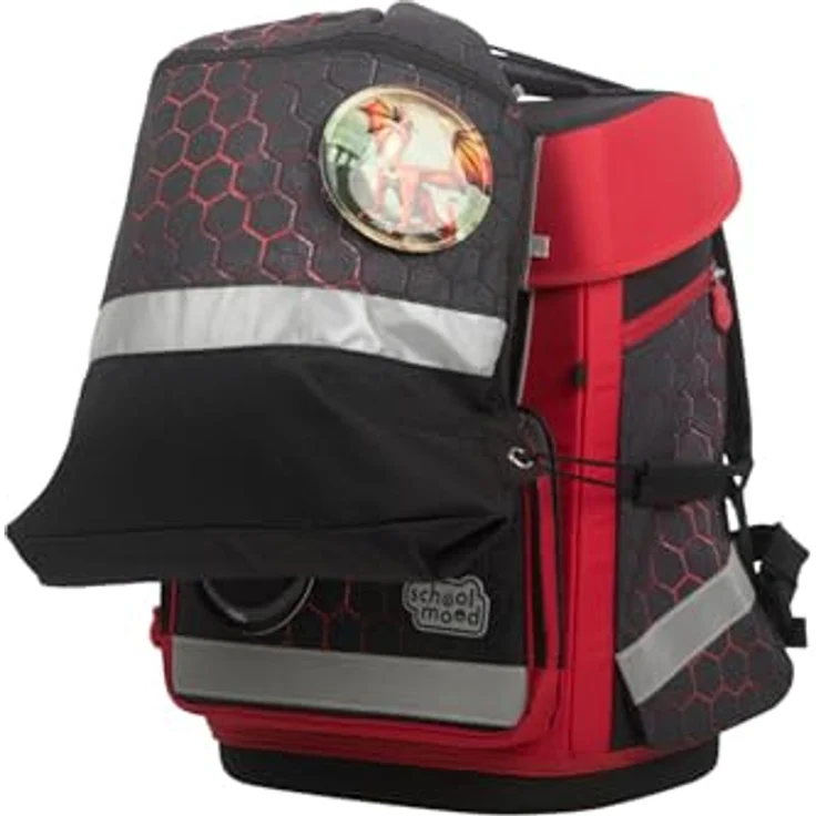 SCHOOL-MOOD® Schulranzen Champion Maxx, 7-teiliges Set mit ergonomischem Soft-Rücken, Polyester – Bild 9