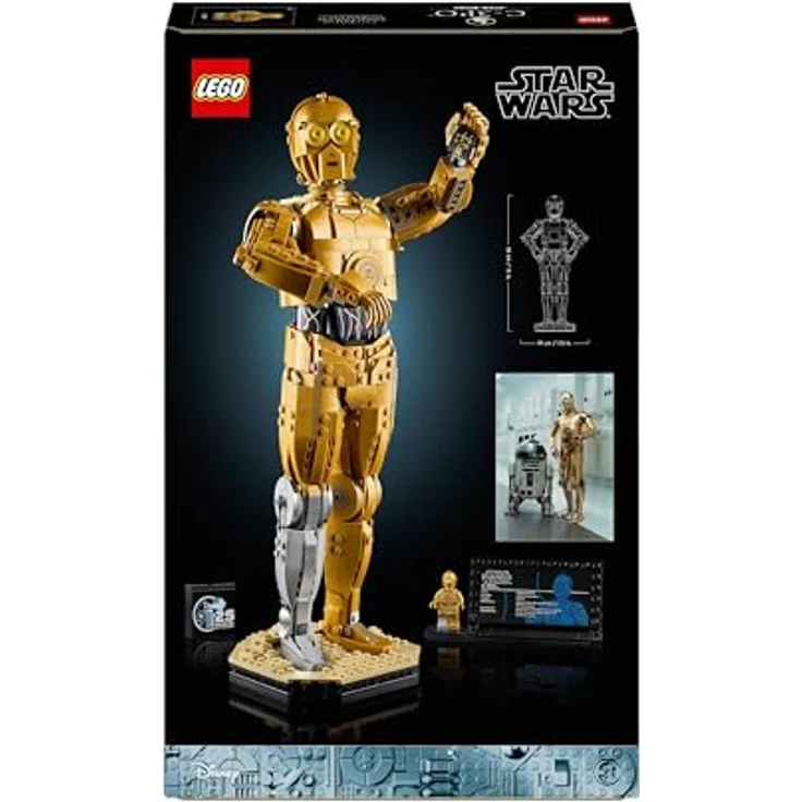 LEGO® Konstruktionsspielsteine C-3PO™ (75398), LEGO Star Wars TM, (1138 St), Made in Europe – Bild 9