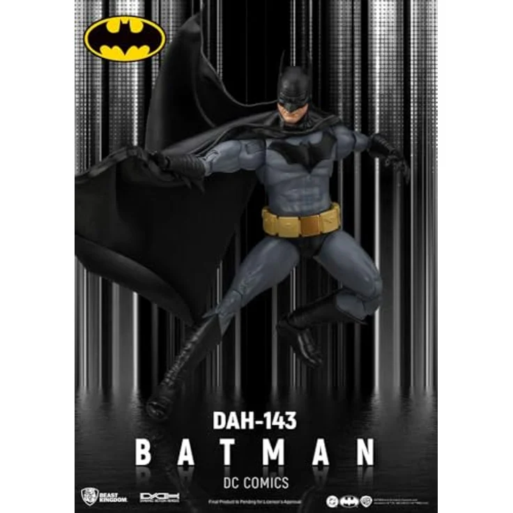 Beast Kingdom DC Comics Action Figure Batman, 21 cm mit Austausch- und Zubehörteilen in bedruckter Box – Bild 3