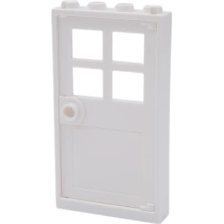 Stein-Experte Lego City Fenster- & Tür-Set (15-teilig) – Perfekt für Deine Kreationen! in Weiß – Bild 4