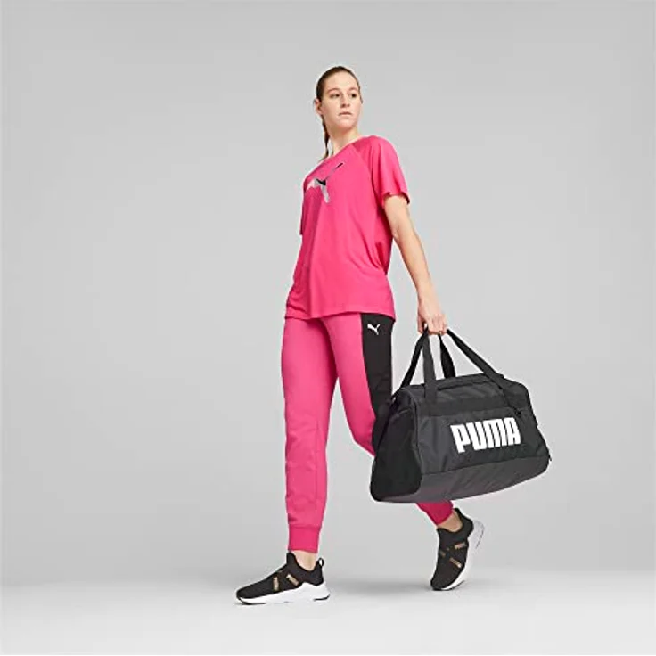 PUMA Sporttasche CHALLENGER DUFFEL BAG S, formstabil und leicht, schwarz – Bild 6