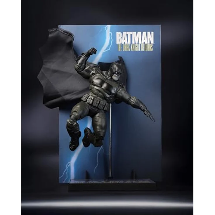 McFarlane DC Multiverse Cover Recreations Actionfigur Batman, 18 cm, beweglich mit Zubehör und Deluxe-Base, Gold Label – Bild 3